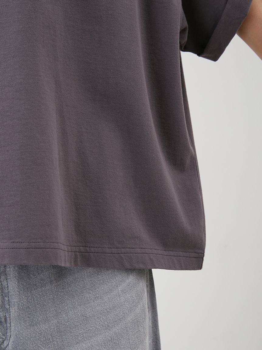 Mila Owen「短丈ワイドグラフィックTシャツ」|Tシャツ・カットソー|