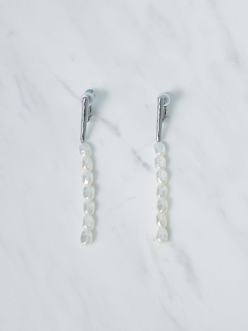 Mila Owen「メタルボールチャームイヤリング」|イヤリング|B