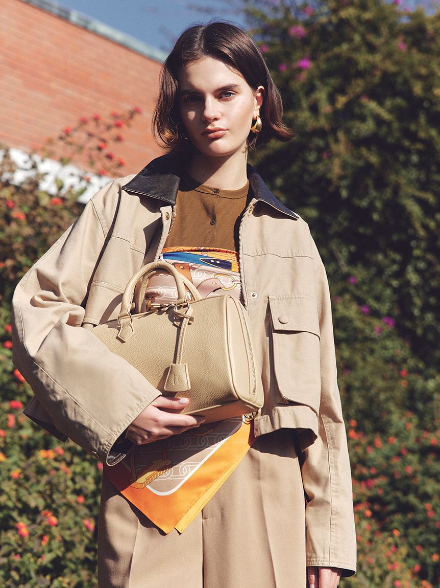 Mila Owen「ショートテントシルエットハンティングジャケット」|ミリタリージャケット|