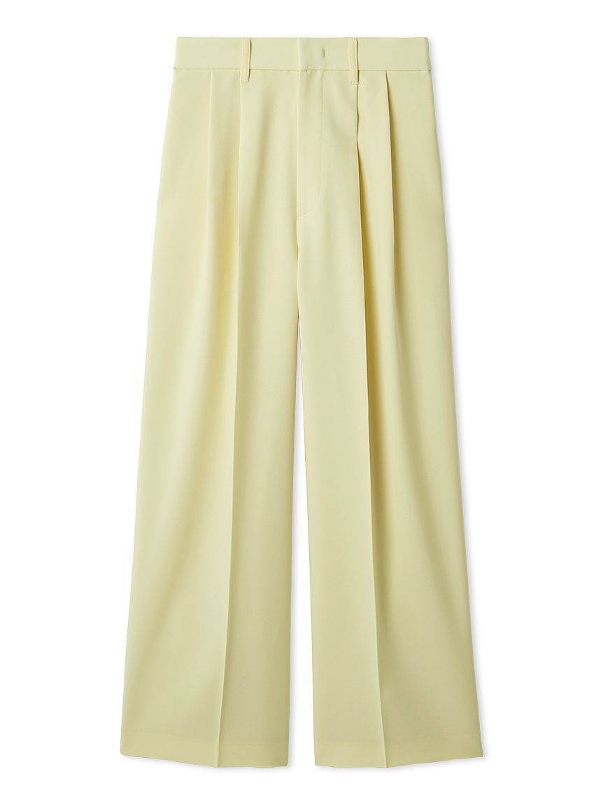 Mila Owen「【井桁さんコラボ】２タックワイドパンツ」|チノ|