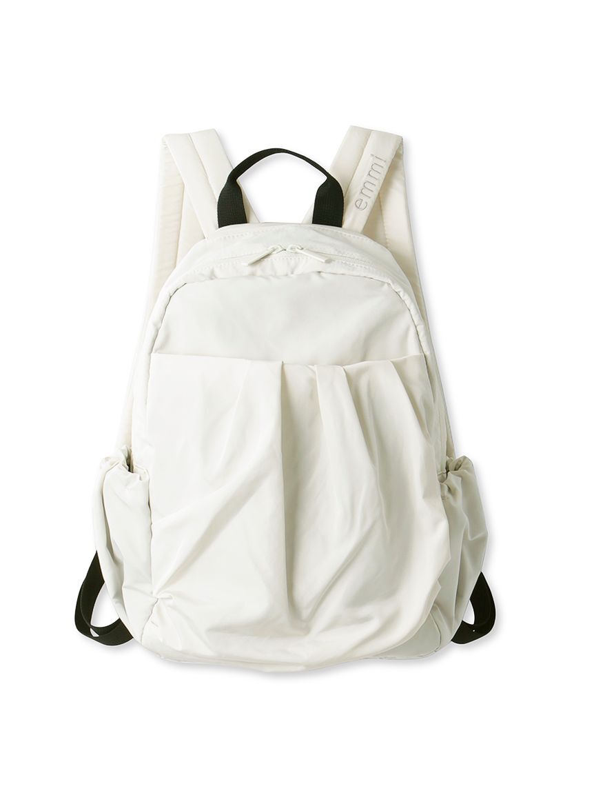 emmi atelier「【ONLINE限定カラー】eco 撥水ミニギャザーボディーバックパック」|リュック|IVR