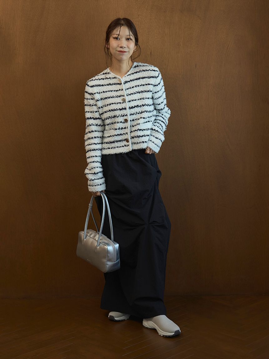 emmi atelier「タックフォルムスカート/撥水」|スカート|