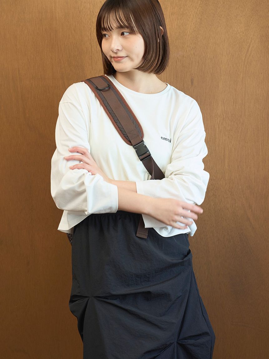 emmi atelier「タックフォルムスカート/撥水」|スカート|