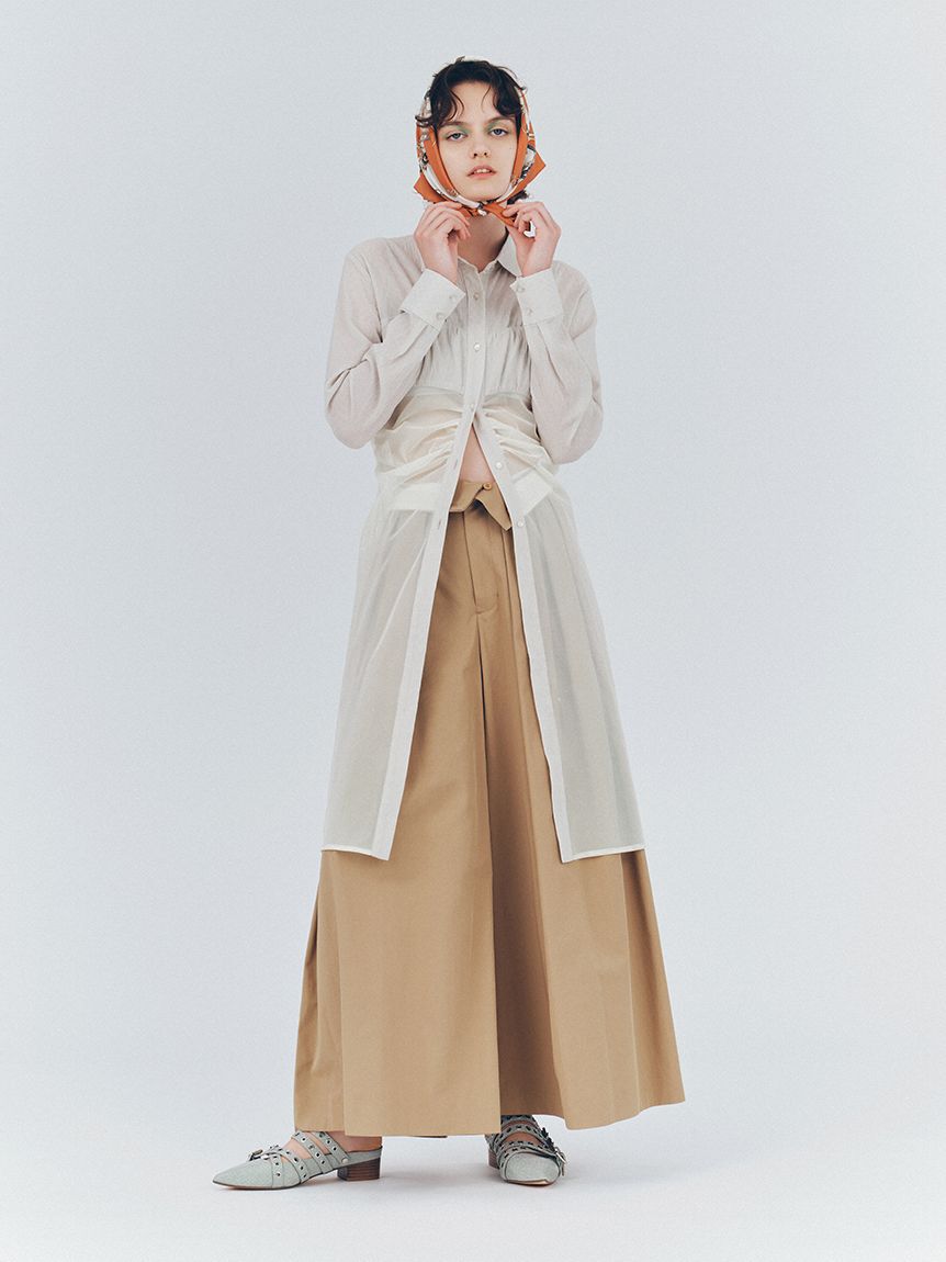 FURFUR「クロスストラップアイレットシューズ」|サンダル|