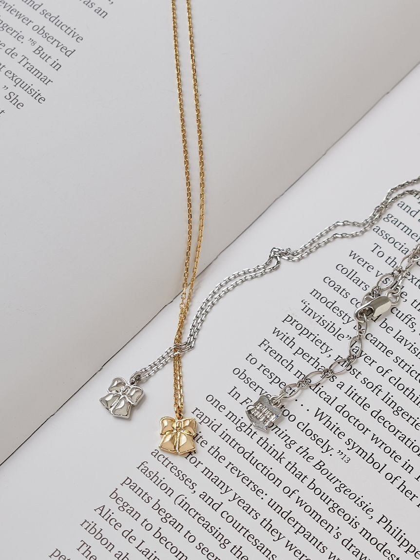 FURFUR「リボンネックレス」|ネックレス|