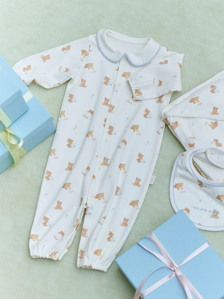 GELATO PIQUE KIDS & BABY「【BABY】新生児ベビーベア2WAYオール」|ロンパース|