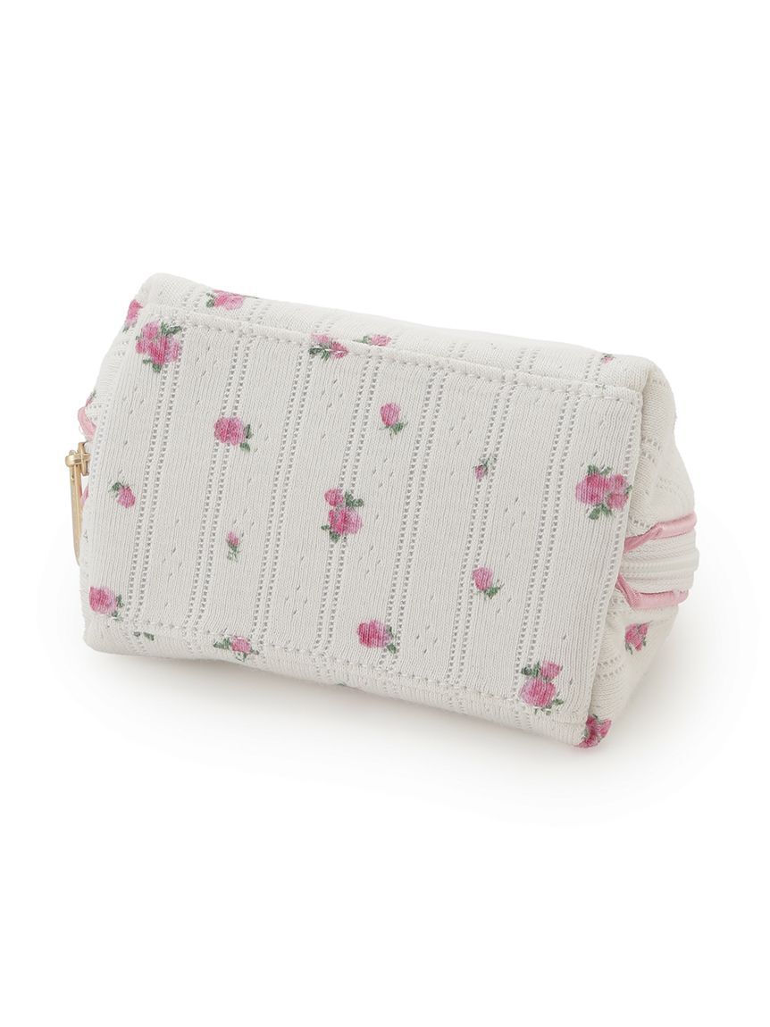 gelato pique「リトルローズ柄針抜きミニポーチ」|ポーチ|