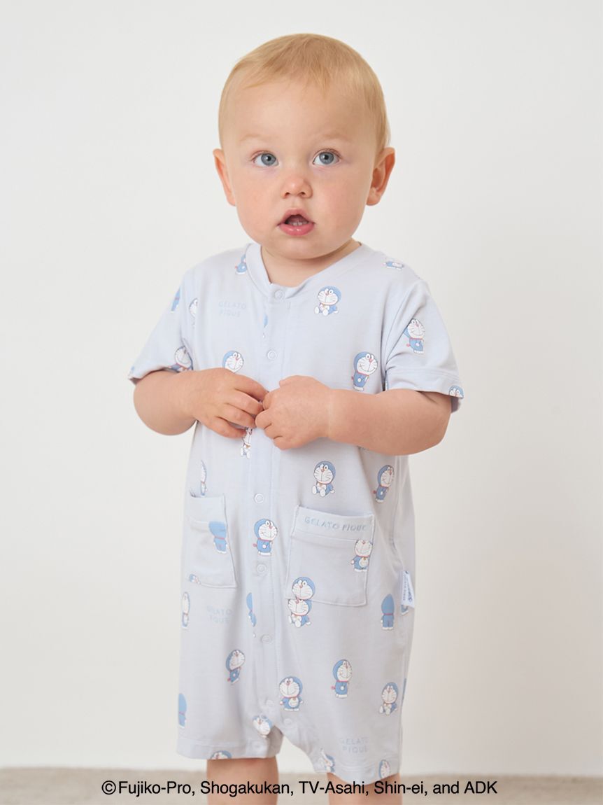 GELATO PIQUE KIDS & BABY「【ドラえもん】【ベビー】総柄ロンパース」|ロンパース|