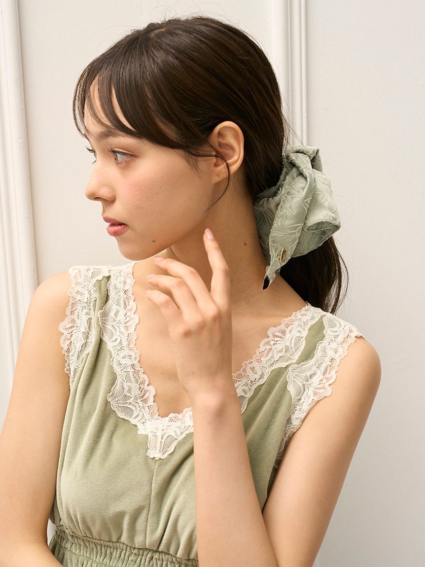 gelato pique「【MUCHA】リリー柄フロッキーシュシュ」|その他|