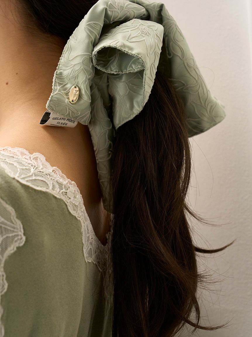 gelato pique「【MUCHA】リリー柄フロッキーシュシュ」|その他|