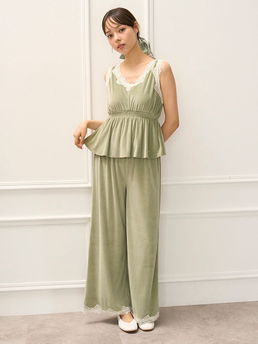 gelato pique「【MUCHA】リリー柄フロッキーシュシュ」|その他|