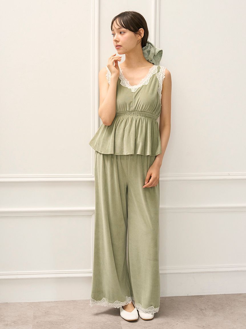 gelato pique「【MUCHA】リリー柄フロッキーシュシュ」|その他|