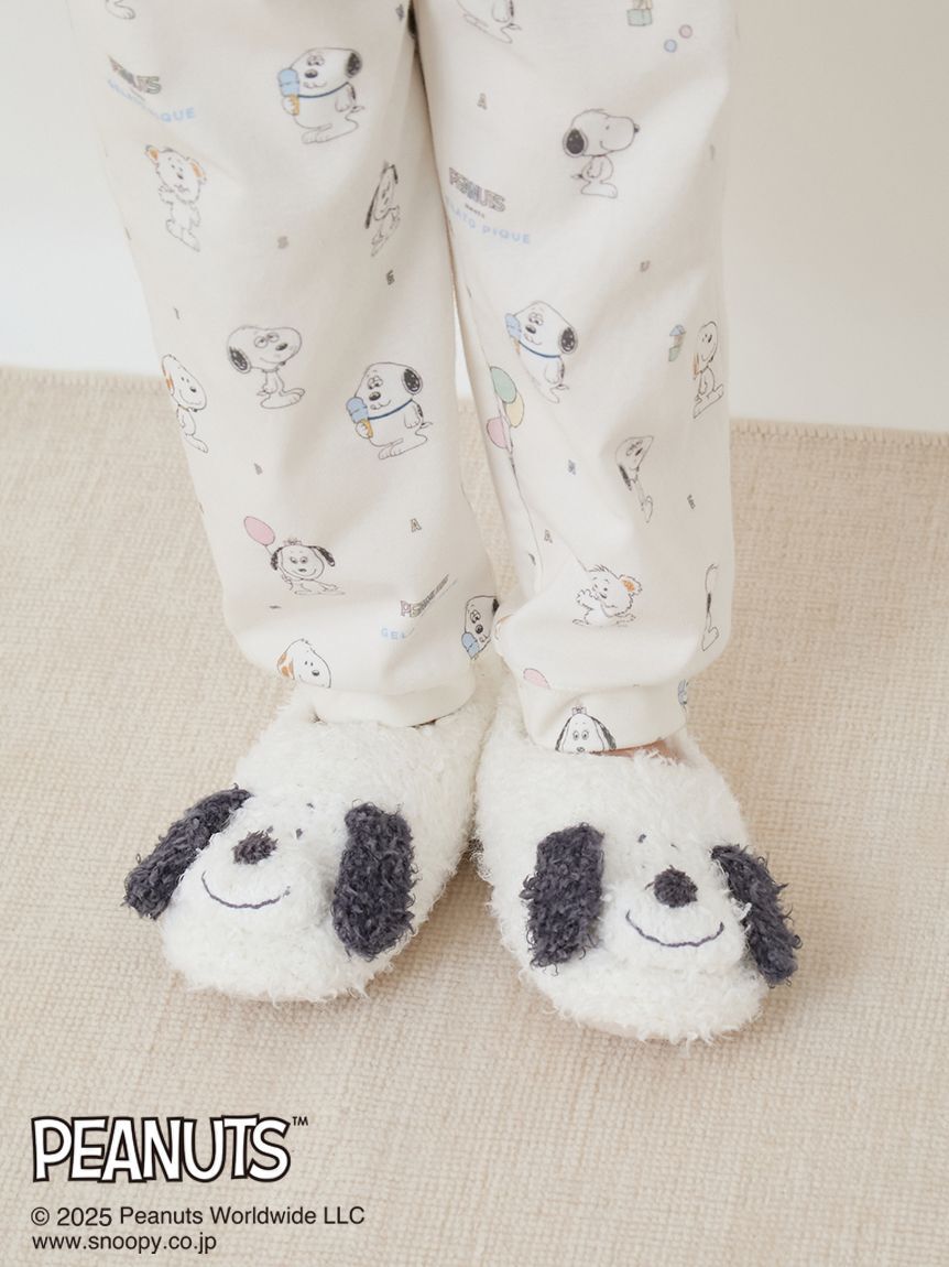 GELATO PIQUE KIDS & BABY「【PEANUTS PUPPIES】【KIDS】スヌーピールームシューズ」|ルームシューズ|