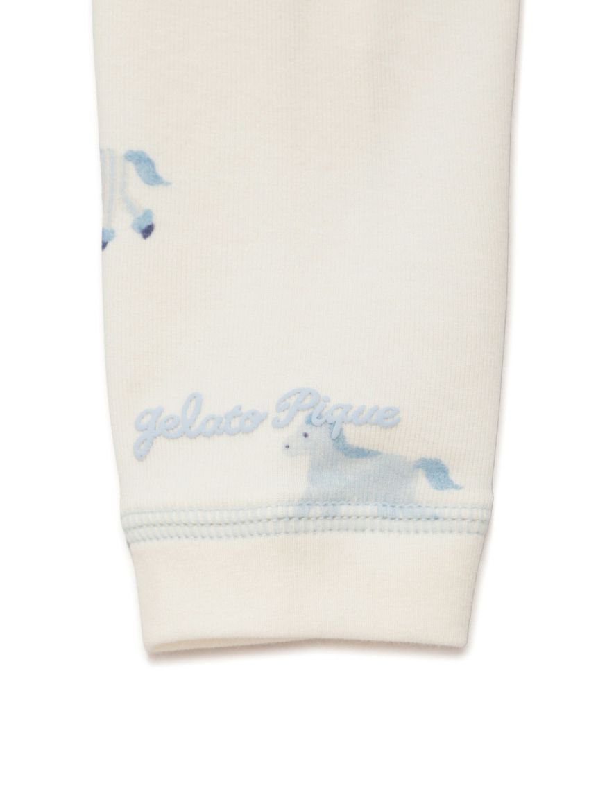 GELATO PIQUE KIDS & BABY「【BABY】ポニー柄ロンパース」|ロンパース|