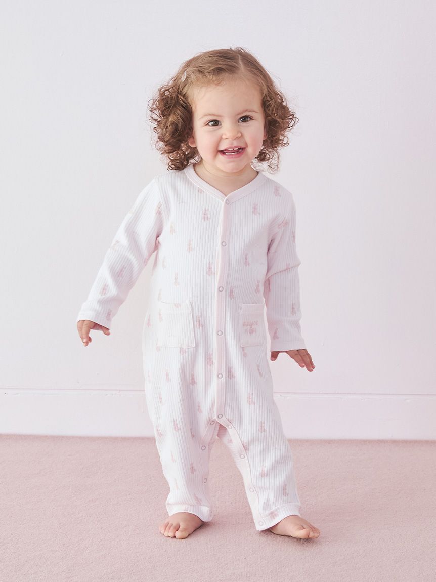 GELATO PIQUE KIDS & BABY「【BABY】ぬいぐるみ柄長袖ロンパース」|ロンパース|