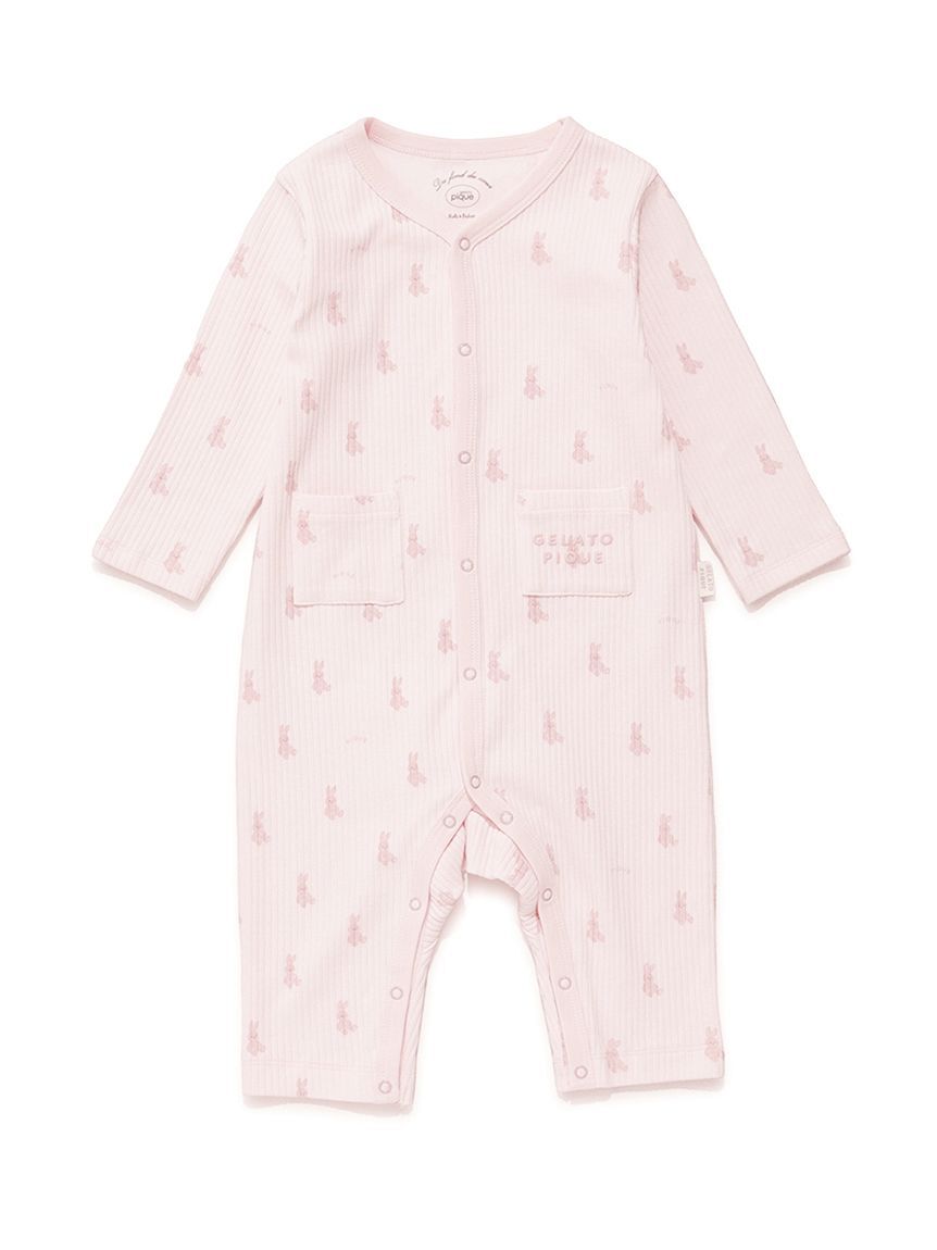 GELATO PIQUE KIDS & BABY「【BABY】ぬいぐるみ柄長袖ロンパース」|ロンパース|