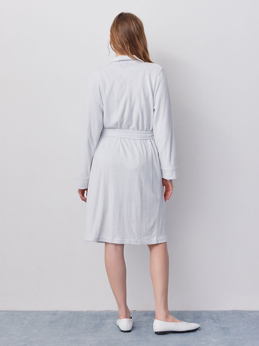 gelato pique「吸水パイルベア刺繍ガウン」|ルームウェア|