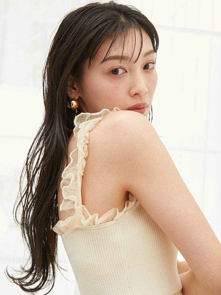 SNIDEL「ティアードニットワンピース」|ワンピース|