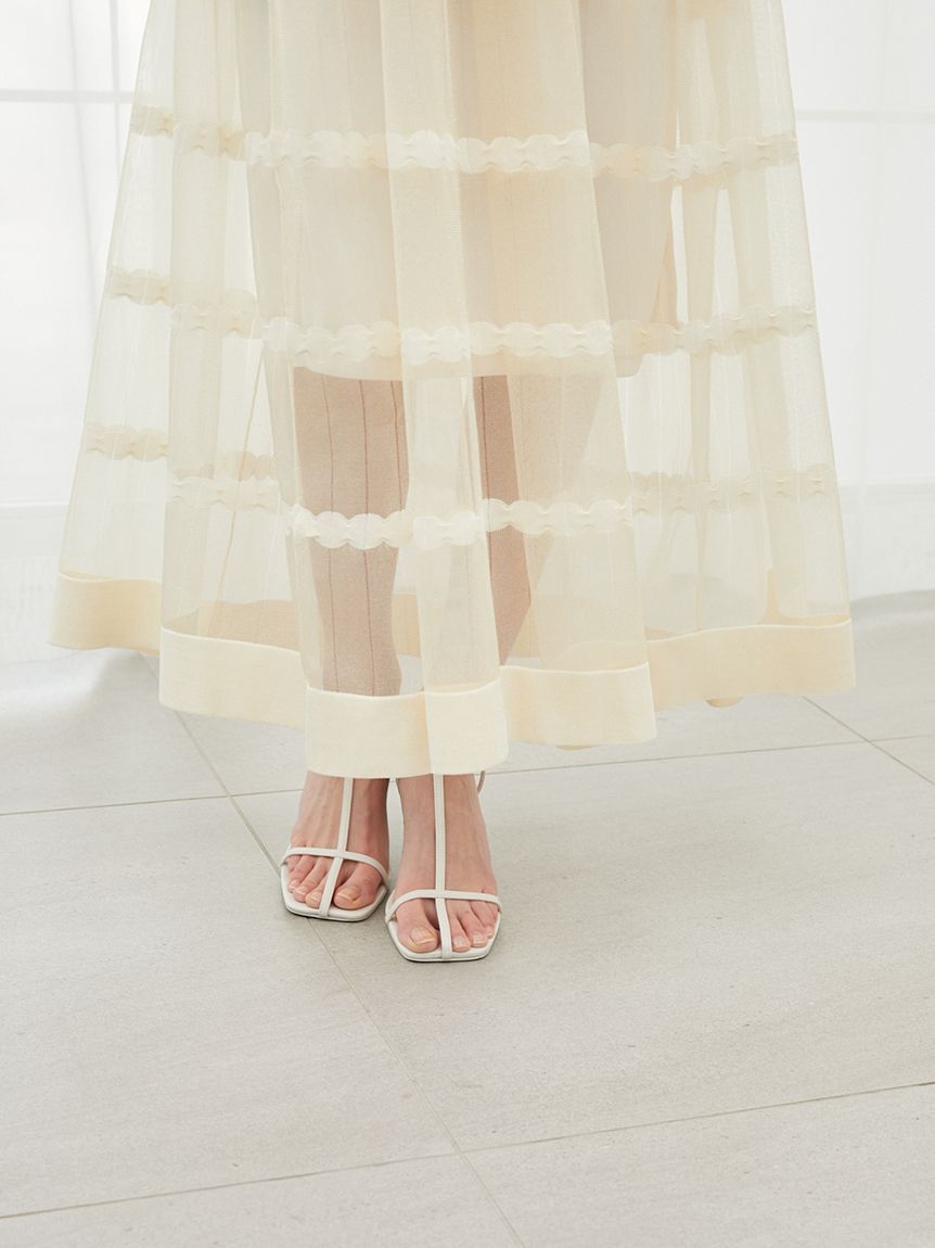 SNIDEL「ティアードニットワンピース」|ワンピース|