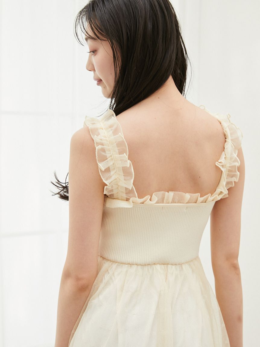 SNIDEL「ティアードニットワンピース」|ワンピース|