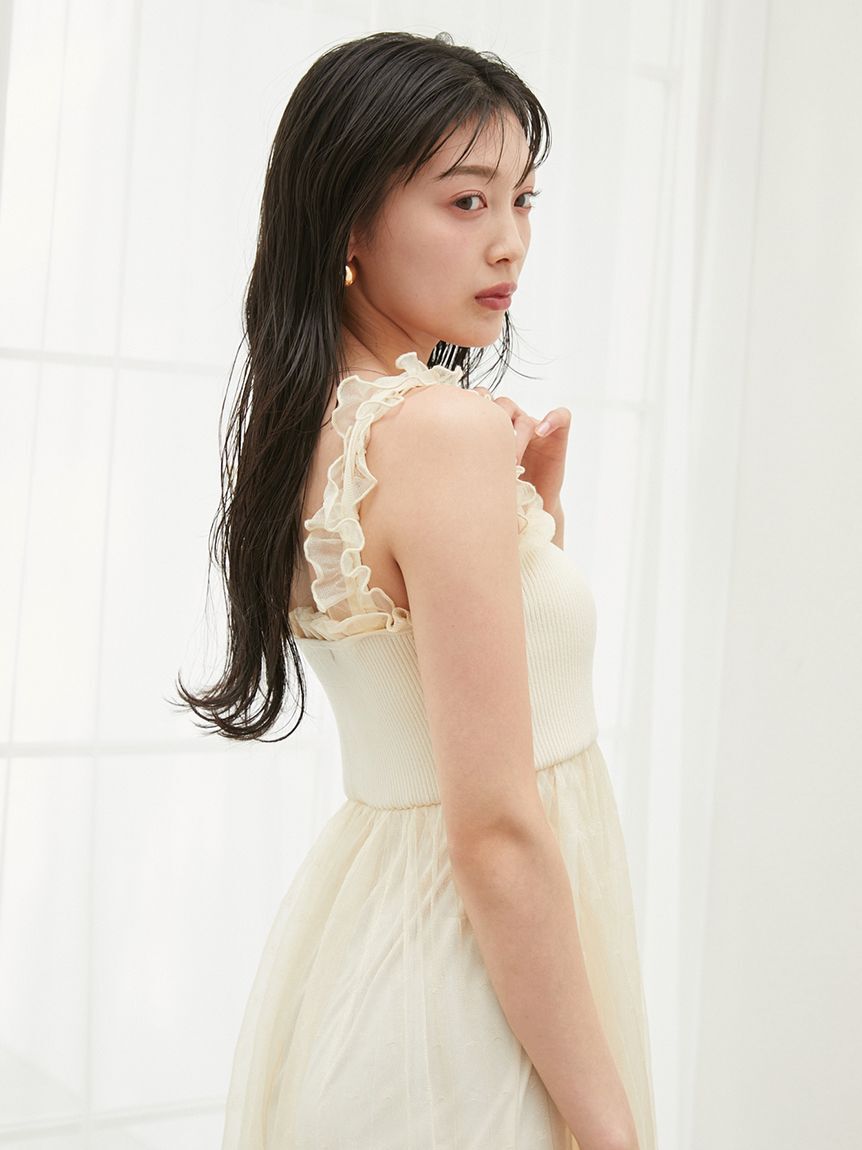 SNIDEL「ティアードニットワンピース」|ワンピース|