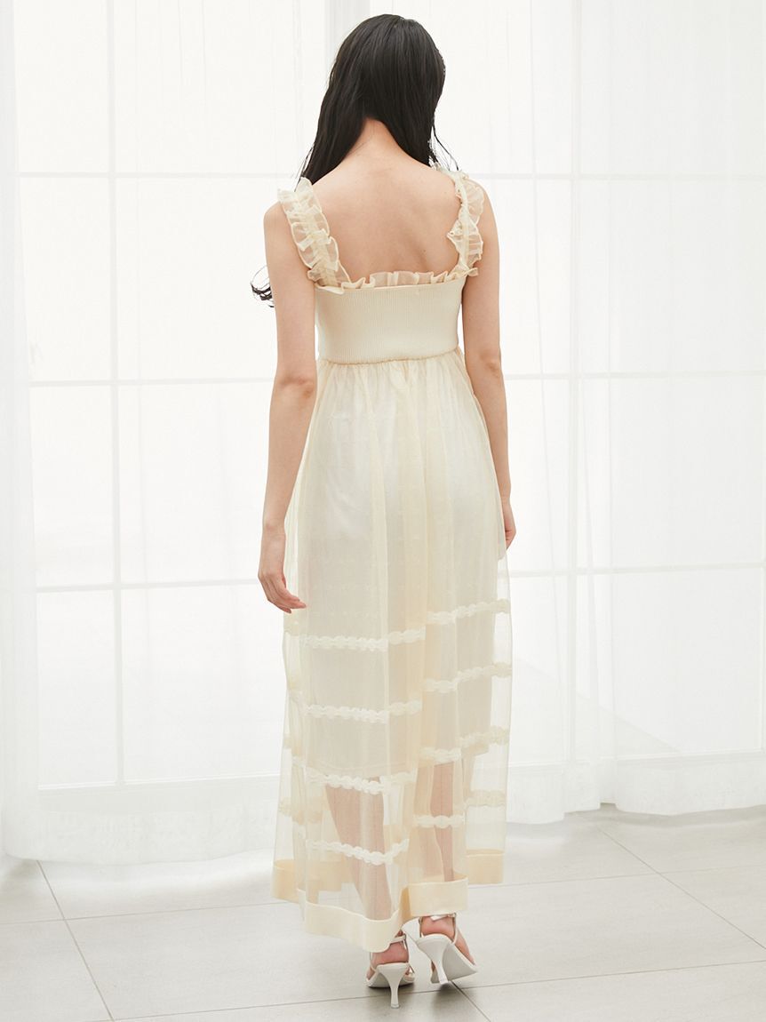 SNIDEL「ティアードニットワンピース」|ワンピース|