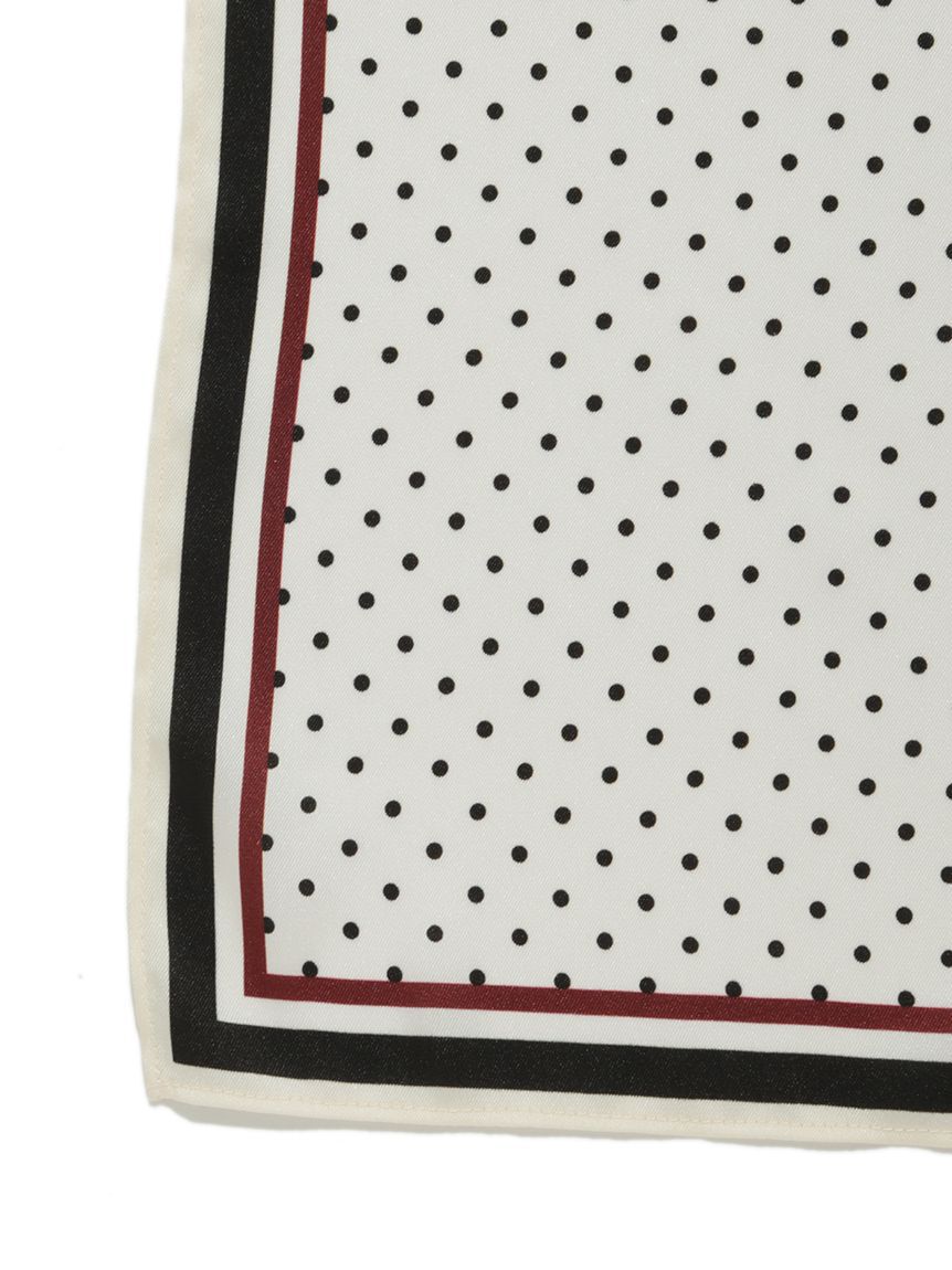 SNIDEL「ドット柄ベーシックスカーフ」|バンダナ・スカーフ|
