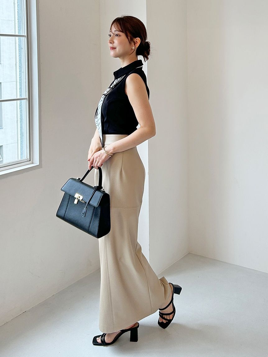 SNIDEL「ボウタイポロカットプルオーバー」|Tシャツ・カットソー|