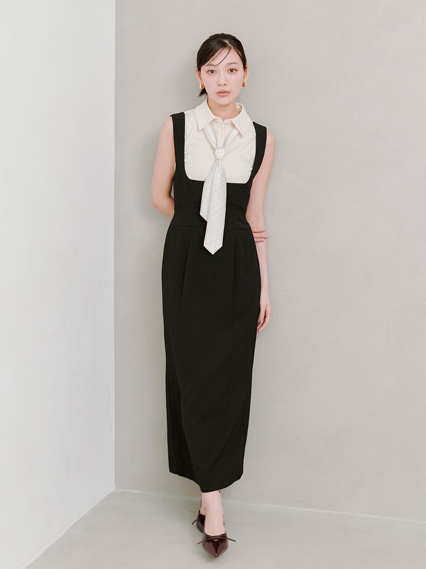 SNIDEL「ボウタイポロカットプルオーバー」|Tシャツ・カットソー|