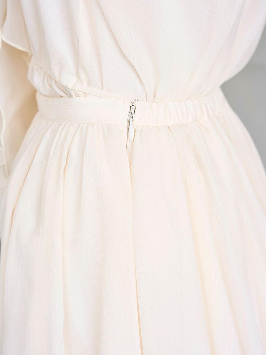 SNIDEL「シフォンフリルミニコンビワンピース」|ワンピース|