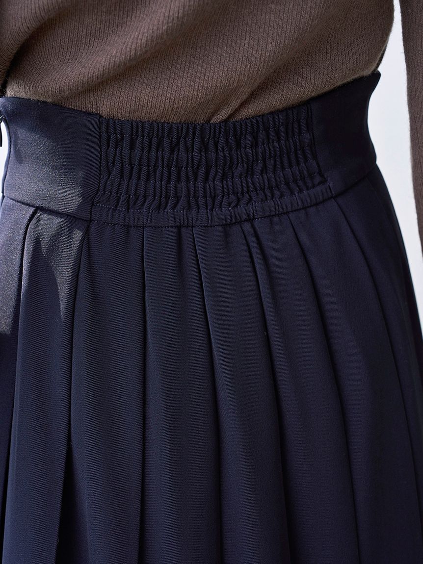 SNIDEL「プリーツレイヤードミディスカート【カンヘウォン着用】」|スカート|