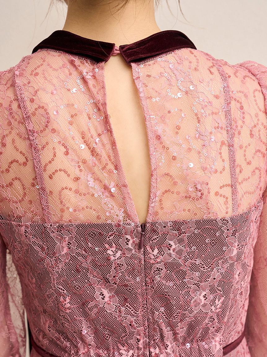 スパークルレースドレス（SNIDEL）｜ルミネのファッション通販