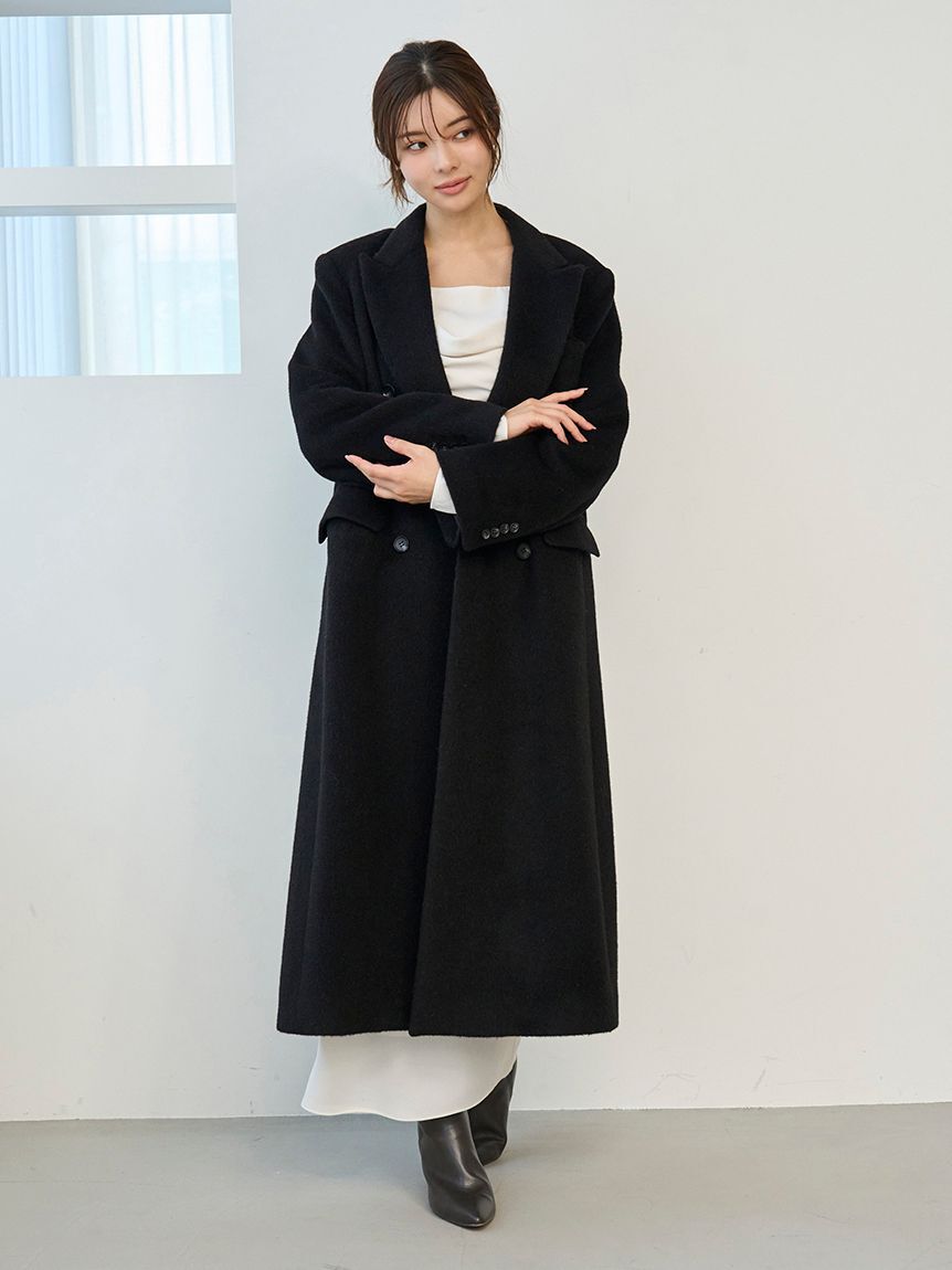 SNIDEL「ドレープバックサテンロングワンピース」|ワンピース|