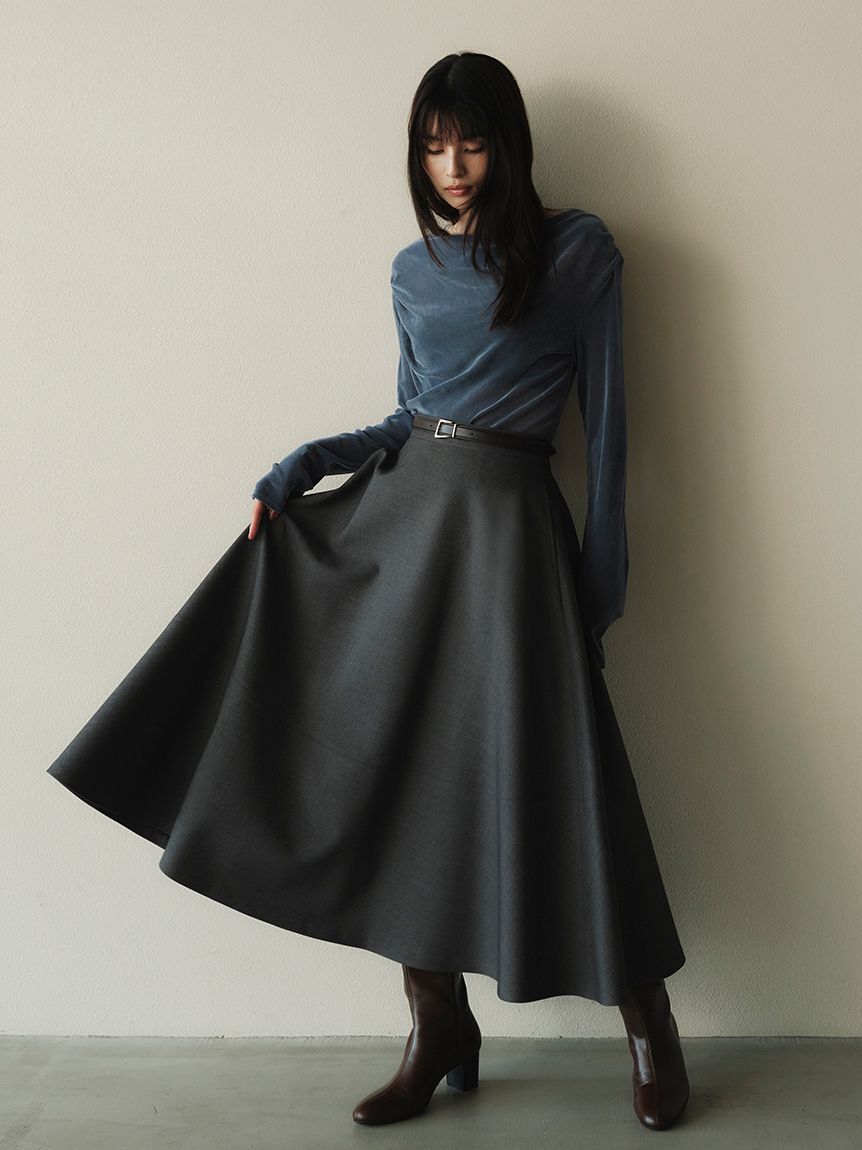 デコルテタックフロッキーチュールトップス（FRAY I.D）｜ルミネの