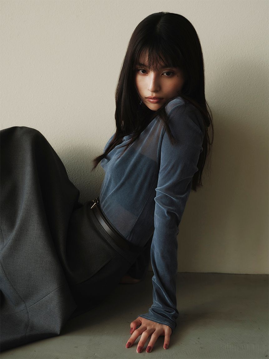 デコルテタックフロッキーチュールトップス（FRAY I.D）｜ルミネの