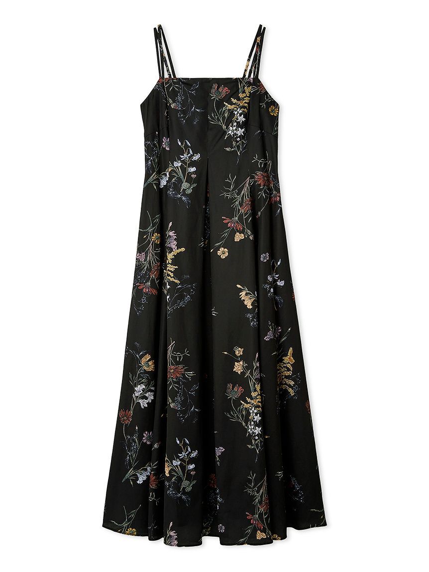 FRAY I.D「【00サイズ】ボタニカルプリントキャミソールワンピース／ウォッシャブル」|ワンピース|