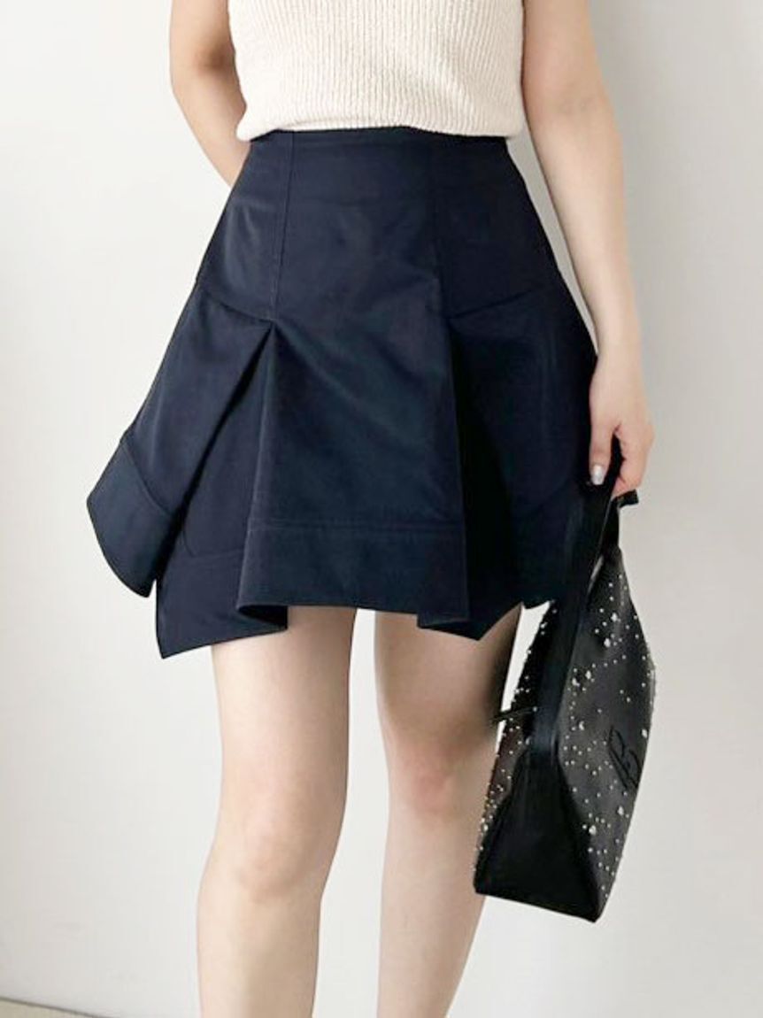 LILY BROWN「ボックスフリルスカショーパン」|その他|NVY