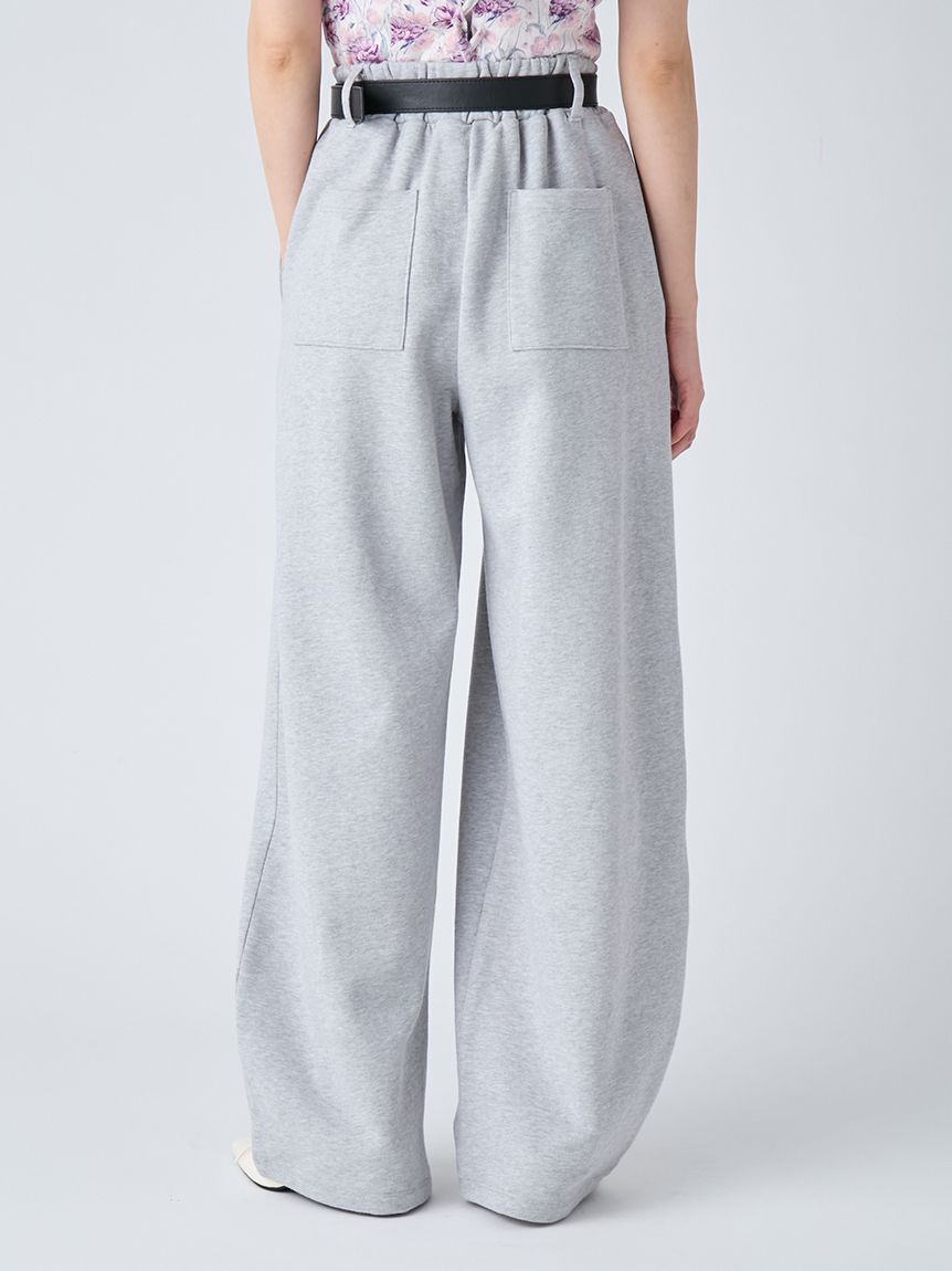 LILY BROWN「【WEB限定00サイズ】ベルト付きスウェットパンツ」|チノ|