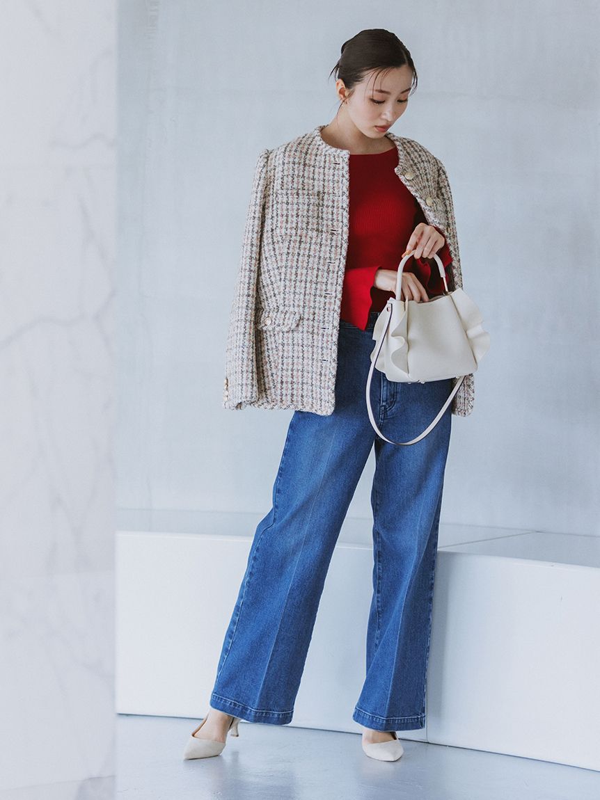 CELFORD「ストレートデニムパンツ」|デニム|