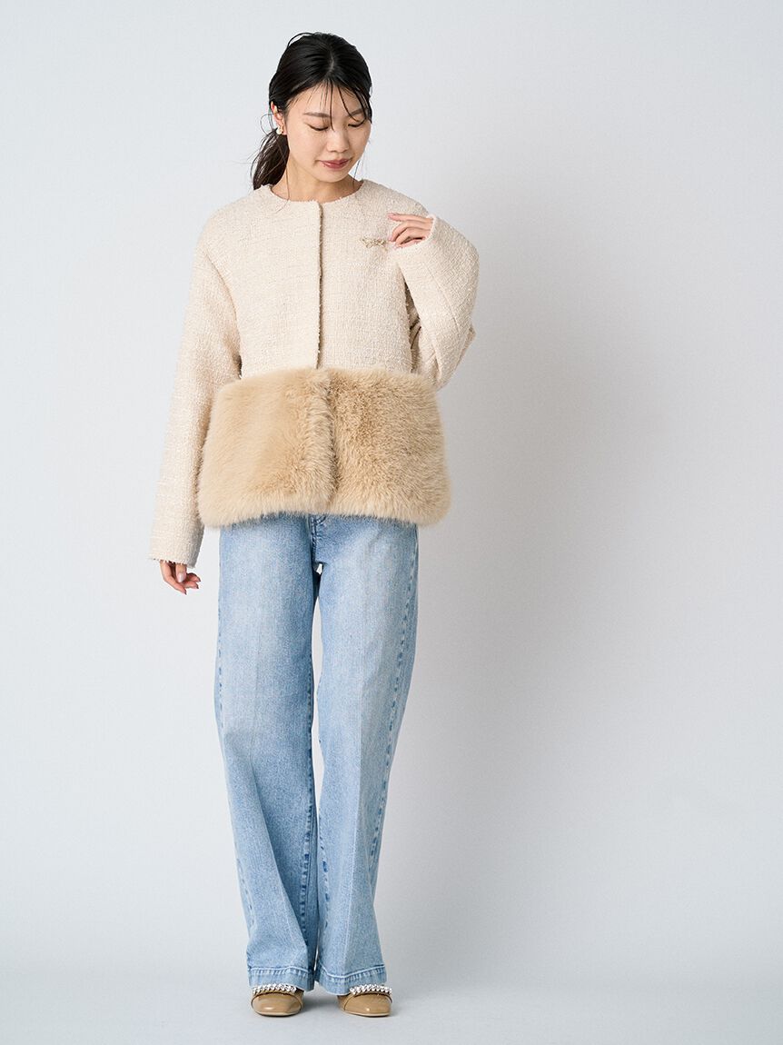 CELFORD「ストレートデニムパンツ」|デニム|