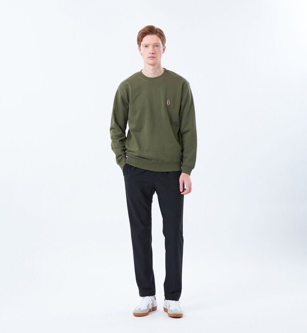 MACKINTOSH PHILOSOPHY「【WEB&一部店舗限定】バッキンガムベア 10オンス裏パイル ワンポイントクルーネック」|Tシャツ・カットソー|