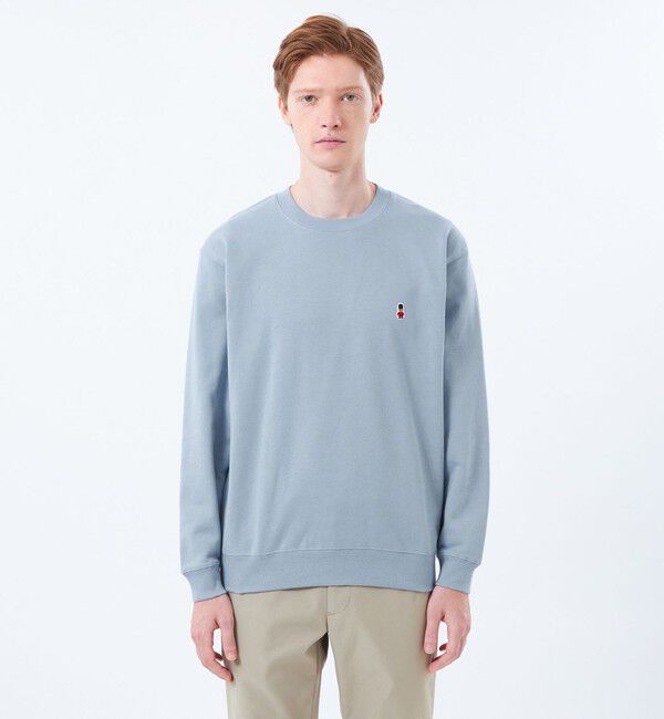 MACKINTOSH PHILOSOPHY「【WEB&一部店舗限定】バッキンガムベア 10オンス裏パイル ワンポイントクルーネック」|Tシャツ・カットソー|