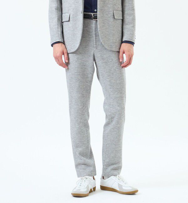 MACKINTOSH PHILOSOPHY「起毛ブリスター イージーパンツ」|スラックス|グレー