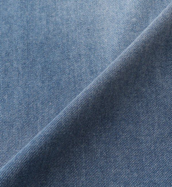  「サイドフリンジワイドデニム」|デニム|