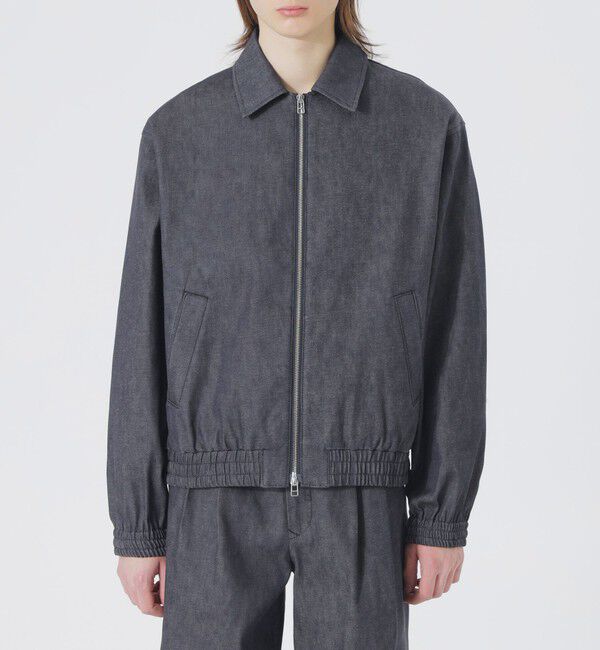  「リジットデニムブルゾン」|ブルゾン・スタジャン|