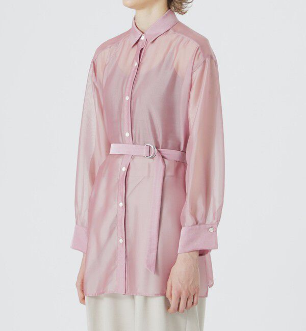  「シフォンジーシアーシャツ」|シャツ・ブラウス|