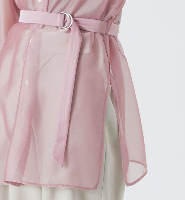  「シフォンジーシアーシャツ」|シャツ・ブラウス|