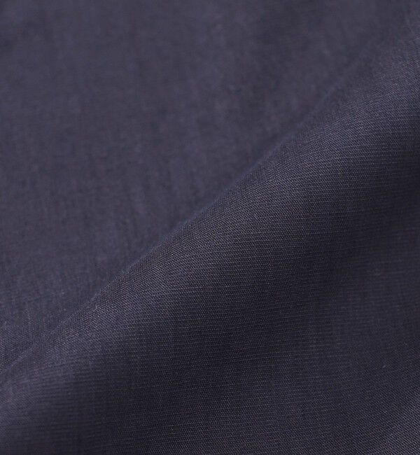  「リネンミックスギャザーブラウス」|シャツ・ブラウス|