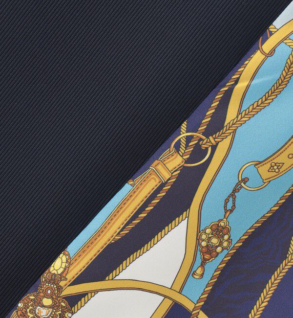  「スカーフサイドブロッキングワンピース」|ワンピース|