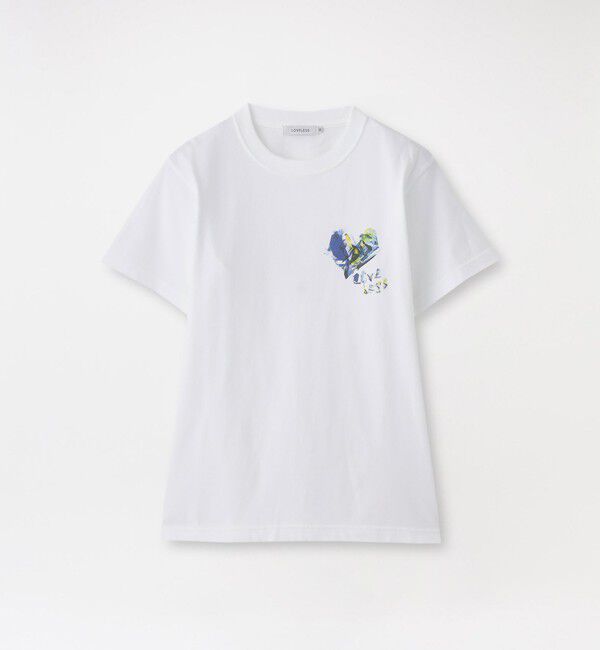  「【KANAKO SASAKI】グラフィックTシャツ」|Tシャツ・カットソー|サックスブルー